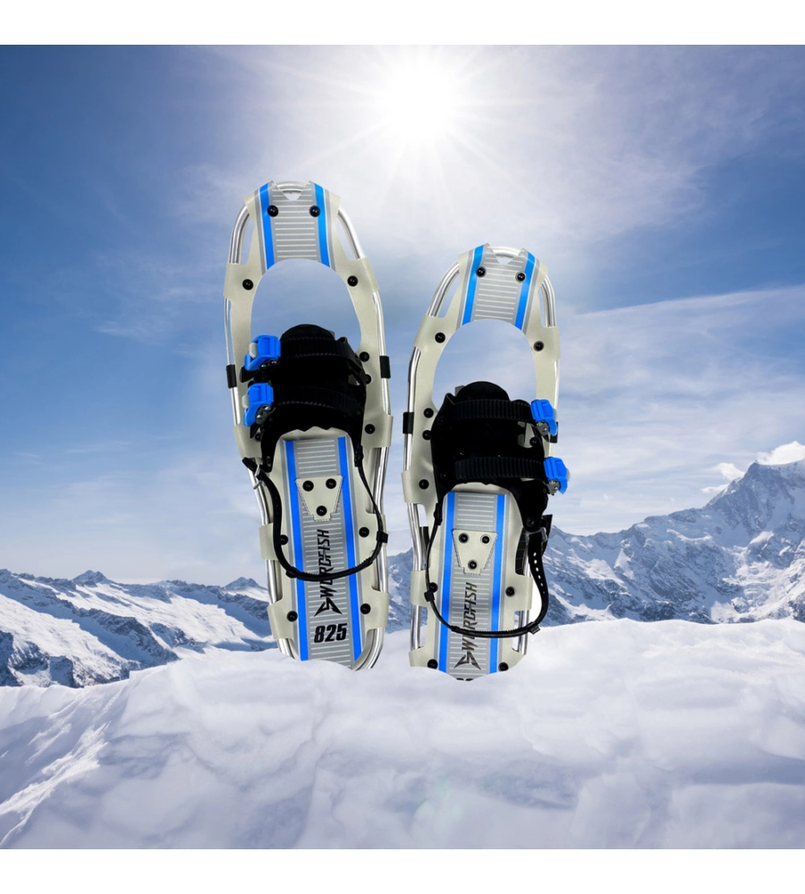 CIASPOLE  DA NEVE ALLUMINIO TREKKING ALPINISMO K2